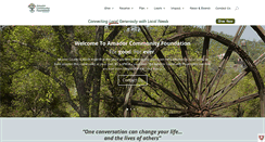 Desktop Screenshot of amadorcommunityfoundation.org